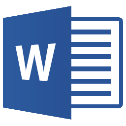Microsoft Word logo 2013 2019